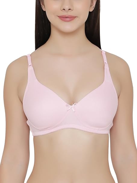 Women’s Non-Padded Cotton-Blend Full-Cup Bra – Clovia